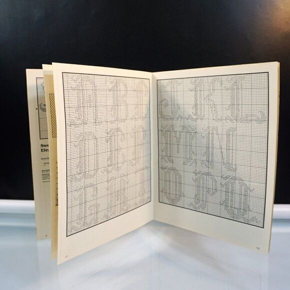 Beaded Treasures Cross Stitch Patterns Vintage 1984 Craft Library - Picture 11 of 12